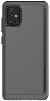 Чехол-накладка Araree A Cover для смартфона Samsung Galaxy A71, Термополиуретан, Black, Черный, GP-FPA715KDABR