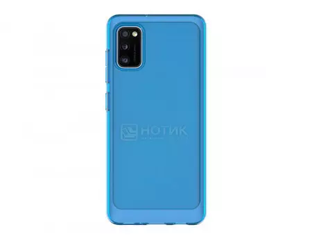 Чехол-накладка Araree A Cover для смартфона Samsung Galaxy A41, Термополиуретан, Blue, Синий, GP-FPA415KDALR
