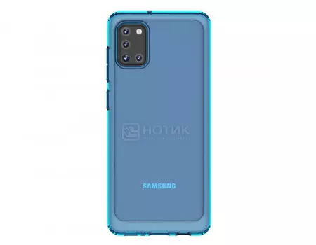 Чехол-накладка Araree M Cover для смартфона Samsung Galaxy M31, Термополиуретан, Blue, Синий, GP-FPM315KDALR