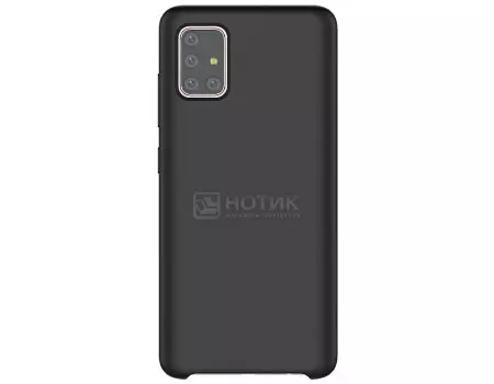 Чехол-накладка Araree Typoskin для смартфона Samsung Galaxy A51, Силикон, Black, Черный, GP-FPA515KDBBR