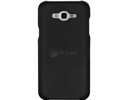 Чехол-накладка G-Case Slim Premium для Samsung Galaxy J7 Neo SM-J701F, Искусственная кожа, Black, Черный, GG-927