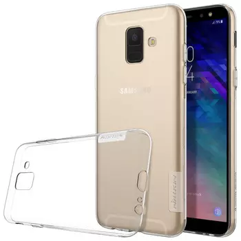 Чехол-накладка Nillkin Nature TPU case для Samsung Galaxy A6 2018, Силикон, Белый, T-N-SGA62018-018
