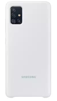Чехол-накладка No name Silicone Cover для смартфона Samsung Galaxy S20, Силикон, White, Белый, 0L-00048537