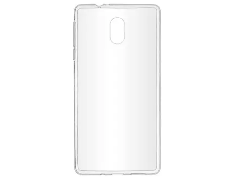 Чехол-накладка ONEXT для смартфона Nokia 3 , Силикон, Clear, Прозрачный, 70535