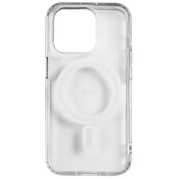 Чехол-накладка Red Line iBox Case MagSafe для смартфона iPhone 14 Pro Max, Пластик/Силиконовые края, Прозрачный УТ000032411