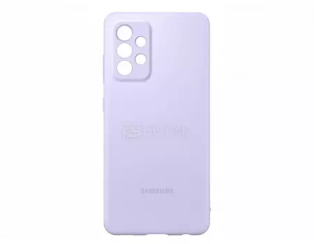 Чехол-накладка Samsung Silicone Cover для Samsung Galaxy A52, Силикон, Фиолетовый EF-PA525TVEGRU