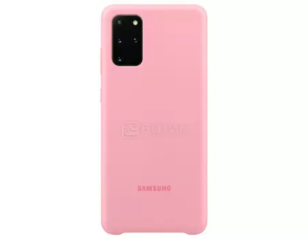 Чехол-накладка Samsung Silicone Cover для смартфона Samsung Galaxy S20+ , Силикон, Pink, Розовый, EF-PG985TPEGRU