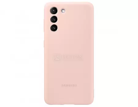 Чехол-накладка Samsung Silicone Cover для смартфона Samsung Galaxy S21, Силикон, Розовый EF-PG991TPEGRU