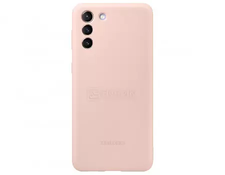 Чехол-накладка Samsung Silicone Cover для смартфона Samsung Galaxy S21+ , Силикон, Розовый EF-PG996TPEGRU