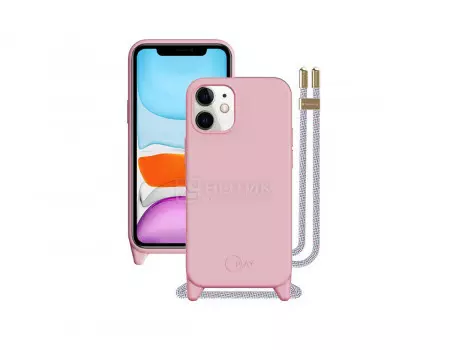 Чехол-накладка SwitchEasy Play для смартфона iPhone 12/12 Pro, Силикон, Baby Pink, Розовый GS-103-122-115-41