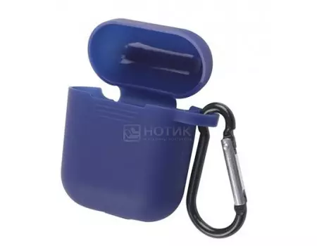 Чехол ONEXT для Apple AirPods (2019), Полиуретан, Синий 70899