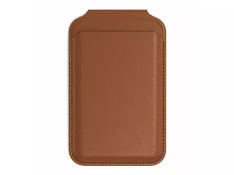 Чехол-подставка Satechi Magnetic Wallet Stand искусственная кожа, Коричневый ST-VLWN