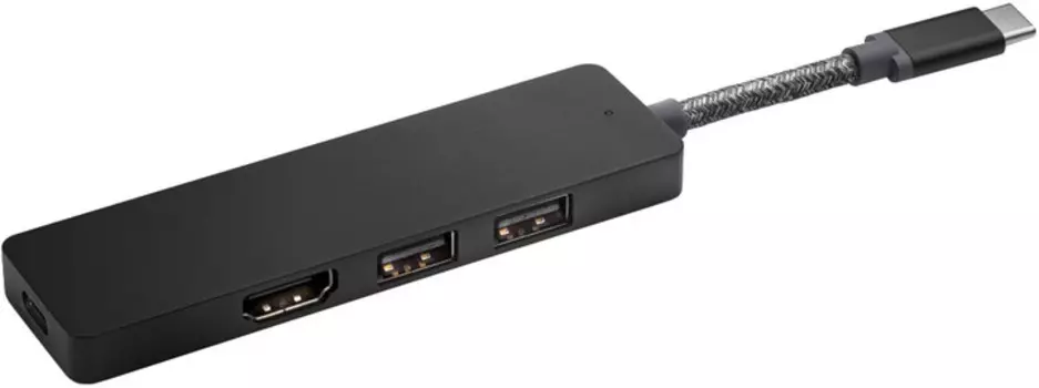 Док-станция HP Envy USB-C Hub (USB Type-C, USB 3.0, USB 2.0, HDMI) 5LX63AA, Черный