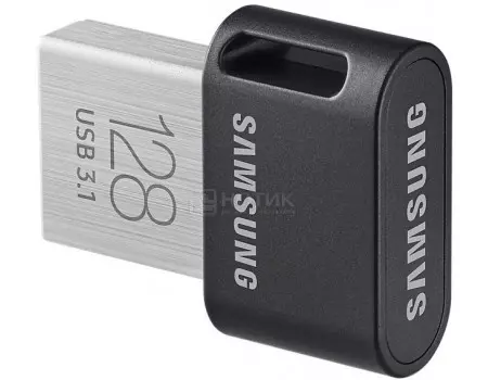 Флешка Samsung Fit Plus 128Gb, USB 3.1, Черный MUF-128AB/APC