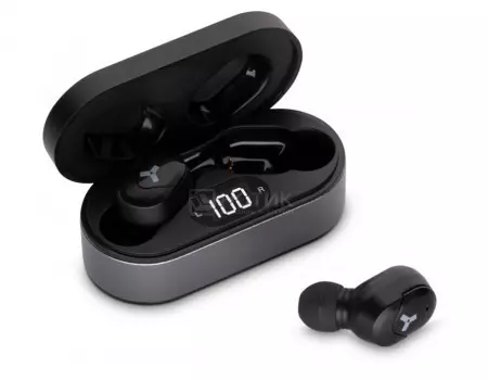 Гарнитура беспроводная AccesStyle Silver TWS, Bluetooth, 40мАч, Черный, Silver TWS