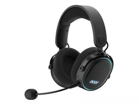 Гарнитура беспроводная (наушники) Acer OHR303, Bluetooth/Wireless/Mini jack, 1100 мАч, Черный ZL.HDSEE.009