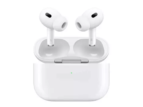 Гарнитура беспроводная (наушники) Apple AirPods Pro (2nd generation) MagSafe Charging Case USB-C, MTJV3AM/A, A3047, A3048, A2968, Белый