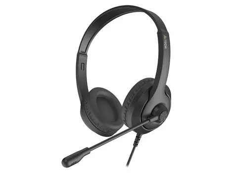 Гарнитура проводная A4Tech Fstyler FH100i, Mini jack, Черный FH100I (STONE BLACK)