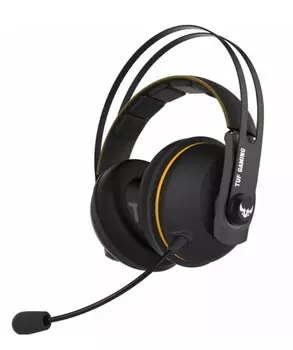 Гарнитура проводная ASUS TUF Gaming H7 Core, Mini jack, Черный/Желтый 90YH01RY-B1UA00