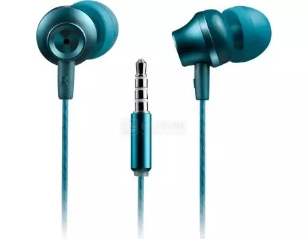 Гарнитура проводная Canyon, Синий/Зеленый CNS-CEP3BG