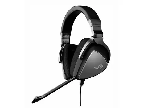 Гарнитура проводная (наушники) ASUS ROG Delta Core, Mini jack, Черный 90YH00Z1-B1UA00