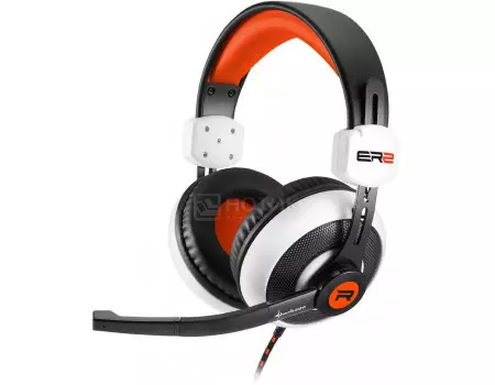 Гарнитура проводная Sharkoon Rush ER2 , RUSH-ER2-WHITE Черный/ Белый