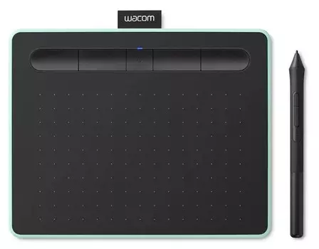 Графический планшет Wacom Intuos S Bluetooth Pistachio, Зеленый CTL-4100WLE-N