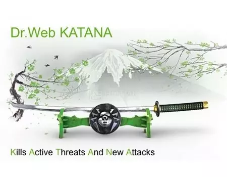 Электронная лицензия Dr.Web Katana, Продление на 12 мес на 4 ПК