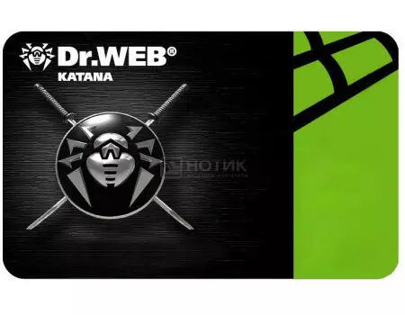 Электронная лицензия Dr.Web Katana, Продление на 36 мес на 3 ПК