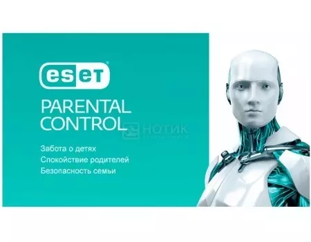 Электронная лицензия ESET NOD32 Parental Control - универсальная лицензия на 2 года для всей семьи для Android