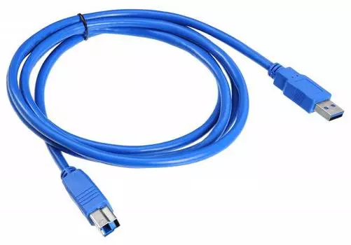 Кабель Buro USB 3.0 (AM-BM) 1.8м, Синий USB3.0-AM/BM