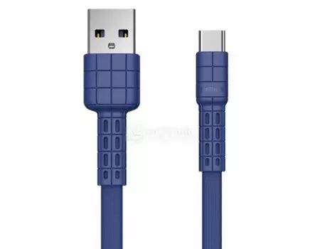 Кабель REMAX, USB - USB Type-C, Armor, 1м, Синий RC-116a Blue