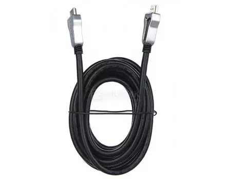 Кабель VCOM HDMI (M) - HDMI (M) v2.0, 5м, 4K@60 Hz, Черный CG579-5M