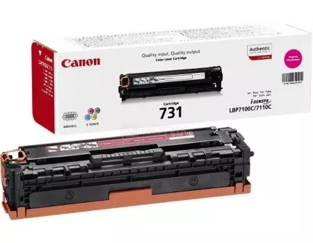 Картридж Canon 731 для LBP 7100Cn 7110Cw 1500стр Пурпурный 6270B002