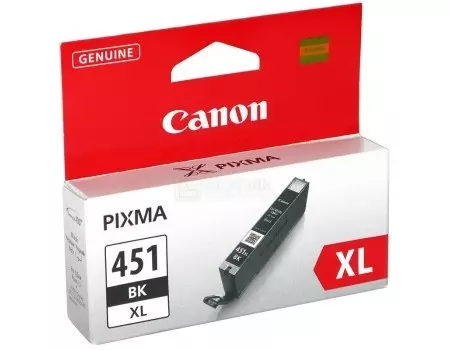 Картридж Canon CLI-451BK XL для iP7240 MG5440 MG5540 MG6340 MG6440 MG7140 MX924 665стр Черный 6472B001