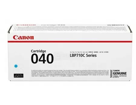 Картридж лазерный Canon 040 C голубой (5400стр.) для Canon 0458C001