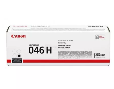 Картридж лазерный Canon 046 H BK черный для Canon 1254C002