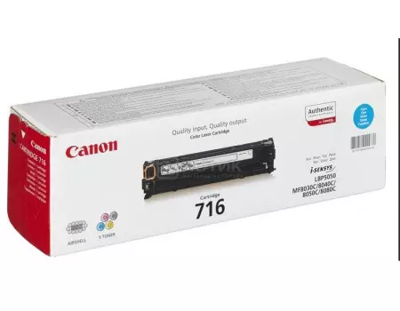 Картридж лазерный Canon 716 C голубой для Canon 1979B002