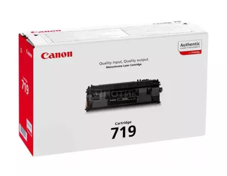 Картридж лазерный Canon 719 черный для Canon 3479B002