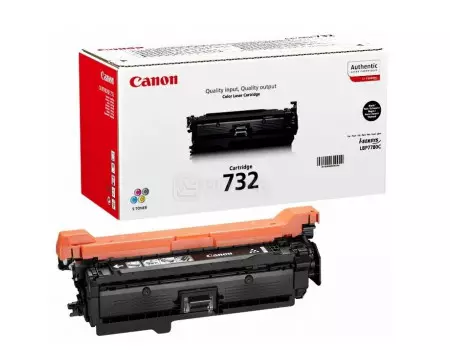 Картридж лазерный Canon 732 BK черный для Canon 6263B002