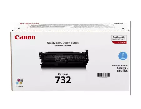 Картридж лазерный Canon 732 C голубой для Canon 6262B002