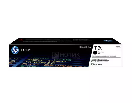 Картридж лазерный HP 117A W2070A черный (1000стр.) для HP W2070A