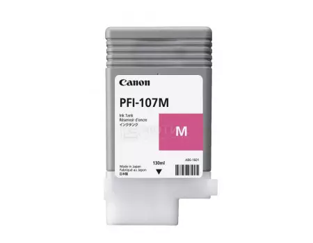 Картридж струйный Canon PFI-107 M пурпурный для Canon 6707B001