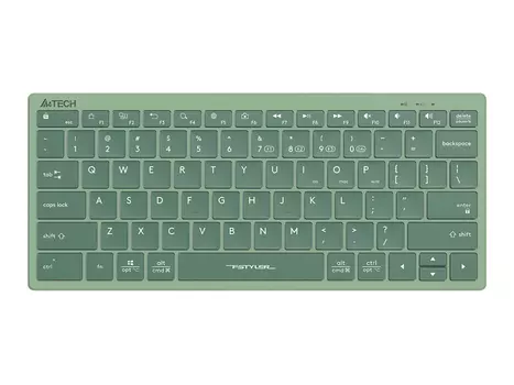 Клавиатура беспроводная A4Tech Fstyler FBX51C, USB, Bluetooth/Wireless, 300 мАч, Зеленый FBX51C MATCHA GREEN