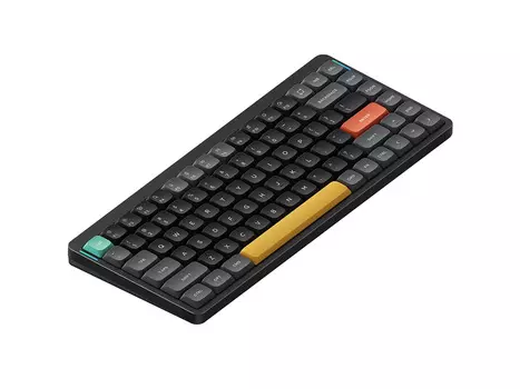 Клавиатура беспроводная механическая Nuphy AIR75 V2, low profile gateron 2.0, Red Switch, Bluetooth, RGB подсветка, 4000мАч, Черный AIR75v2-BB-1