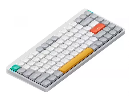 Клавиатура беспроводная механическая Nuphy AIR75 V2, low profile gateron 2.0, Aloe Switch, Bluetooth, RGB подсветка, 4000мАч, Белый AIR75v2-IW-21