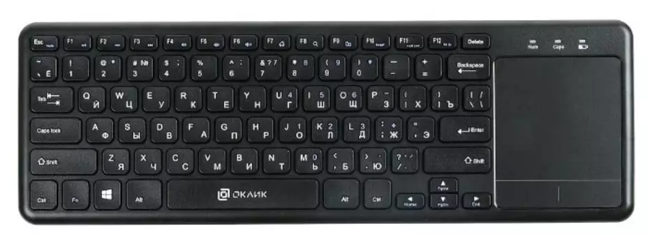 Клавиатура беспроводная Oklick 830ST, Wireless, Черный 830ST