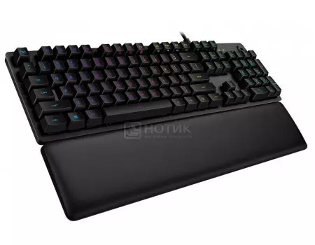 Клавиатура проводная Logitech G513 CARBON (TACTILE SWITCH), USB, Черный, 920-008868