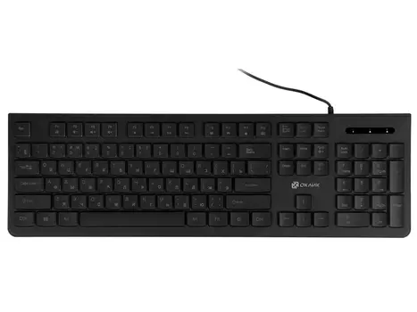 Клавиатура проводная Oklick 440ML, USB, Черный 1196537