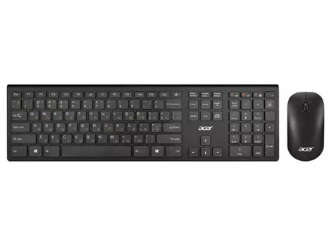 Комплект беспроводной клавиатура + мышь Acer OKR030 Wireless, ZL.KBDEE.005 Черный